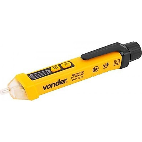 Detector de Tensão 12V a 1000VCA DTV1210 com Lanterna Vonder