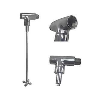 Registro Externo C/haste Chuveiro Ducha Banheiro Metal 30cm saida 1/2 abertura 1/4v ou mvs