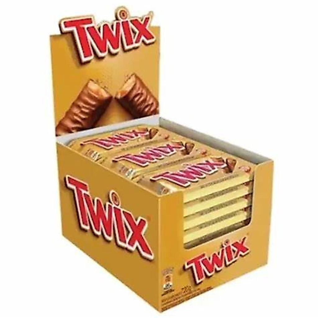 Caixa 18un Chocolate Twix Original 40G