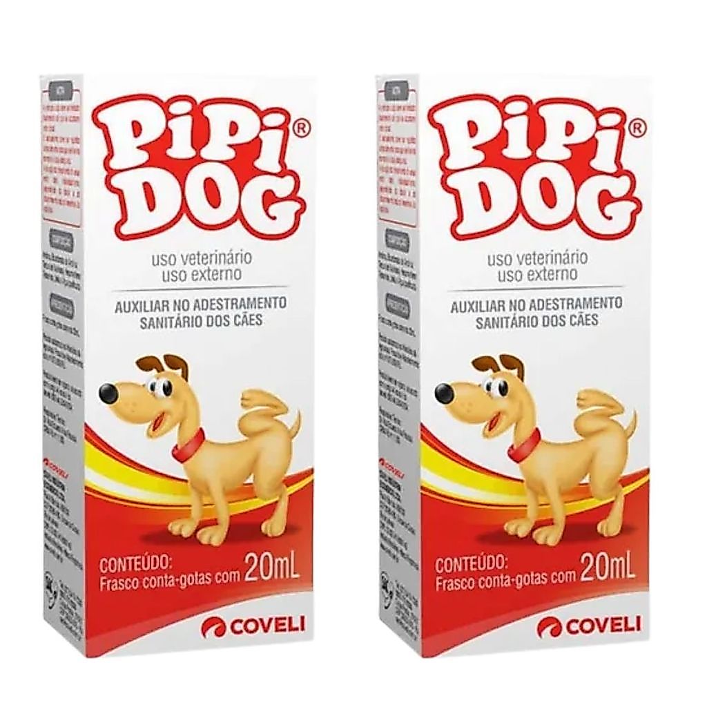 Kit 2 Pipi Dog 20ml Adestrador sanitário Xixi Pode - Coveli