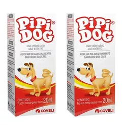 Kit 2 Pipi Dog 20ml Adestrador sanitário Xixi Pode - Coveli