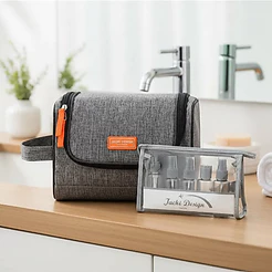 Kit Passeio e Viagem com melhor custo beneficio| Necessaire + Kit Frasco com 10 peças |Jacki Design