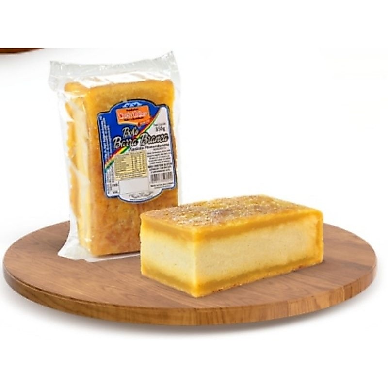 Bolos Barra Branca - Tablete 350g - Direto de Pernambuco - Envio Rápido Diariamente