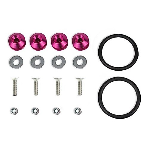 Trava de Para-choque Anilha Quick Release - 9 Cores Disponíveis (Fácil Aplicação) — imagem 2 de 2