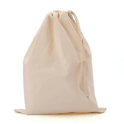 SACO ALGODÃO CRU N°3 - 17x27 C/ 5 UNIDADES