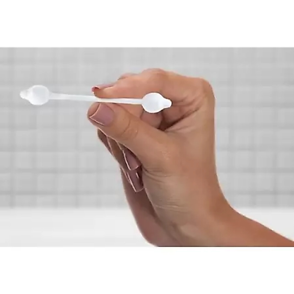 Kit 2 Cotonetes Hastes Flexíveis Enlace Para Bebês Com 50 Unidades — imagem 2 de 2