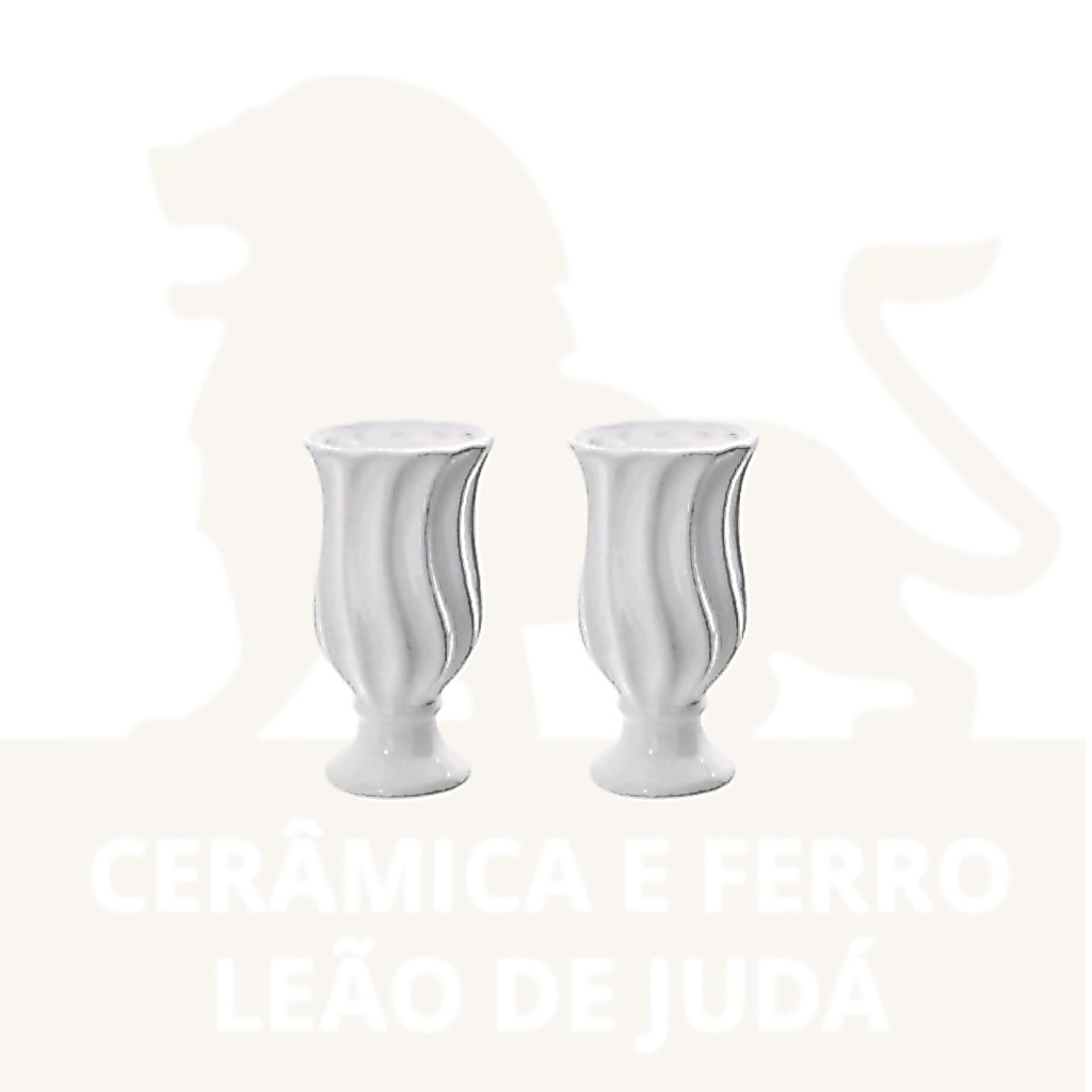KIT  2 VASO FOLHA P