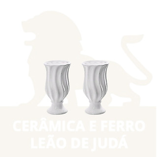 KIT  2 VASO FOLHA P