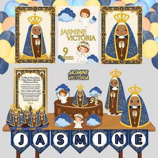kit só  Um Bolinho  nossa  Senhora  de Aparecida  para festa/Aniversários