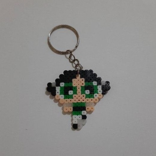 As Meninas Superpoderosas em Hama Beads, Chaveiros!🌸 Florzinha💙 Lindinha💚 Docinho⭐ Estrelinha(Bliss)