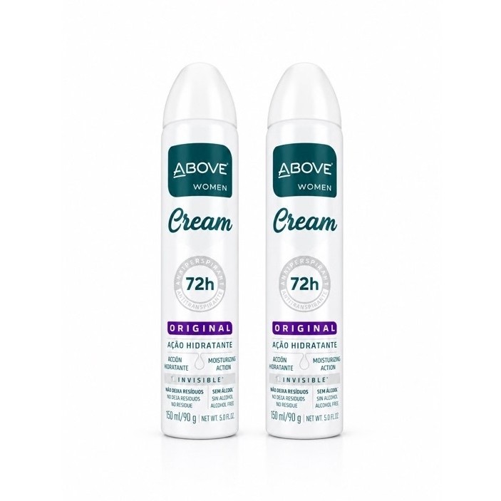 Kit 2un Desodorante Aerosol Above 150ml DIVERSAS Fragrâncias — imagem 2 de 2