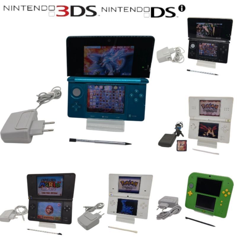 Nintendo 3ds , 2ds , Nintendo dsi , dsi XL , Nintendo ds lite , pronto para uso, valor unidade