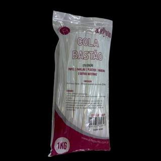 Cola quente bastão translúcido  Artesanato Artístico Refil Fina 7mm ou Grossa 11 mm Grande pacote de 1Kg em Oferta na Shopee