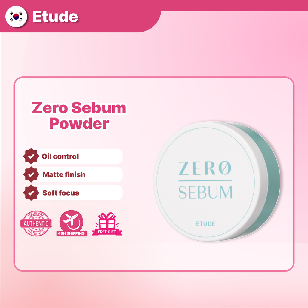 Pó Secador Etude House Zero Sebo 4g-Controle De