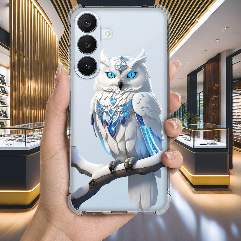 Capa Capinha GALAXY A24 A23 A22 A21S A21 A20S A20 A17 A16 A15 A14 Anti-impacto Personalizada bichinho CORUJA owl (3377)