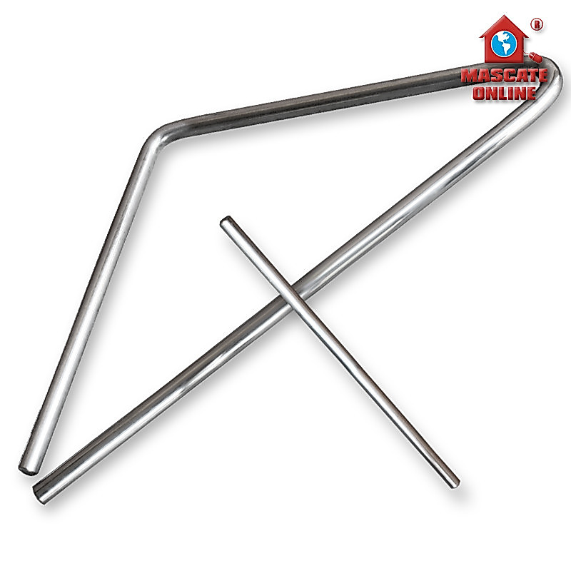 Triângulo Forrozão Grande 40cm x 13mm Alumínio Luen 19046 Profissional
