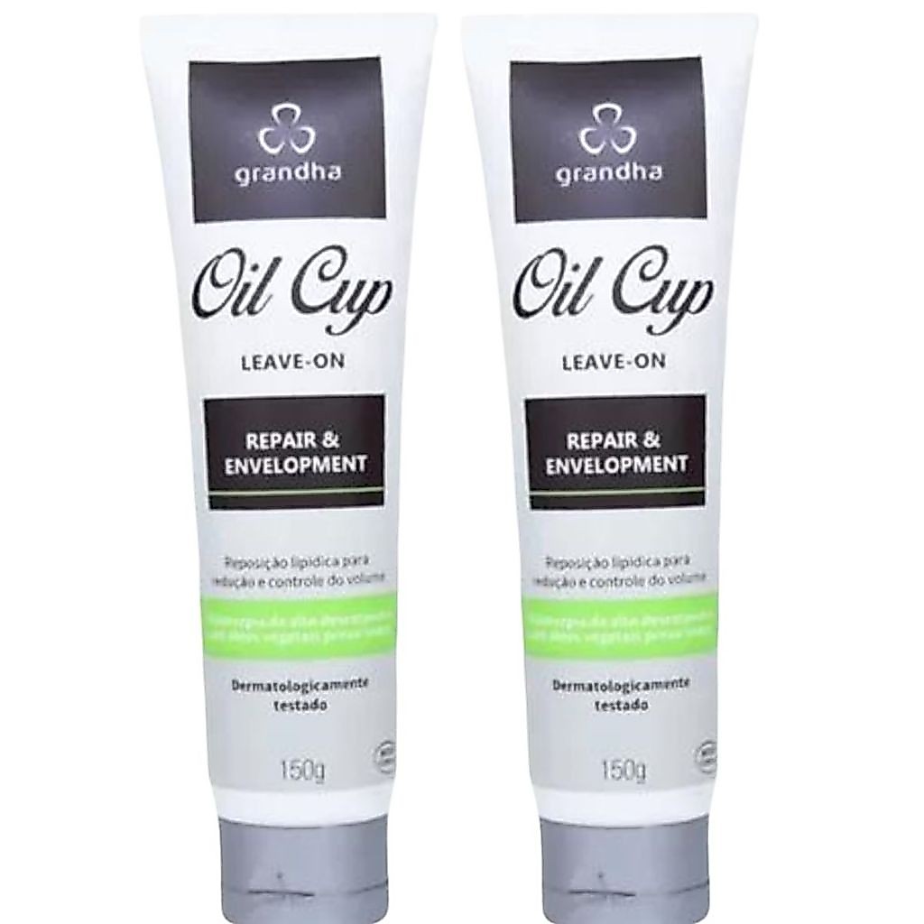Grandha Leave-on Oil Cup Hidratante Ativador De Cachos 150g