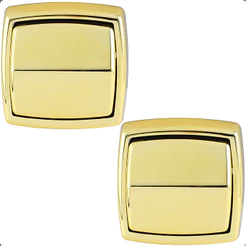 Kit 2 Acabamento Para Válvula De Descarga Vaso Sanitário Banheiro Deca Hydra Docol Dourado Gold