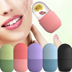 Rolo Facial De Gelo Cuidados Com A Pele Facial Massageado Rolo Reduzir Acne