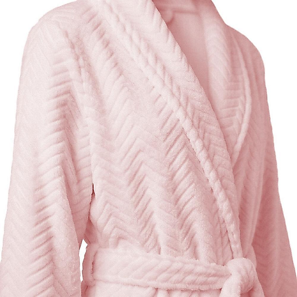 Roupão Feminino Microfibra Rosa G Cloud Macio Wolff Confortável para Casa Banho Inverno e Presente Qualidade Praticidade · foto 2