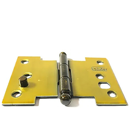 Kit com 8 Dobradiças Palmela Pino Segurança 3.1/2 Colonial FLO — imagem 2 de 2