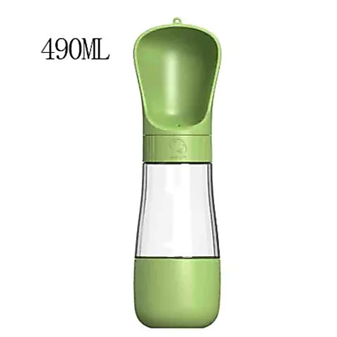 Bebedouro E Comedouro Portatil Pet Garrafa De Agua Para Cachorros E Gatos 2 Em 1