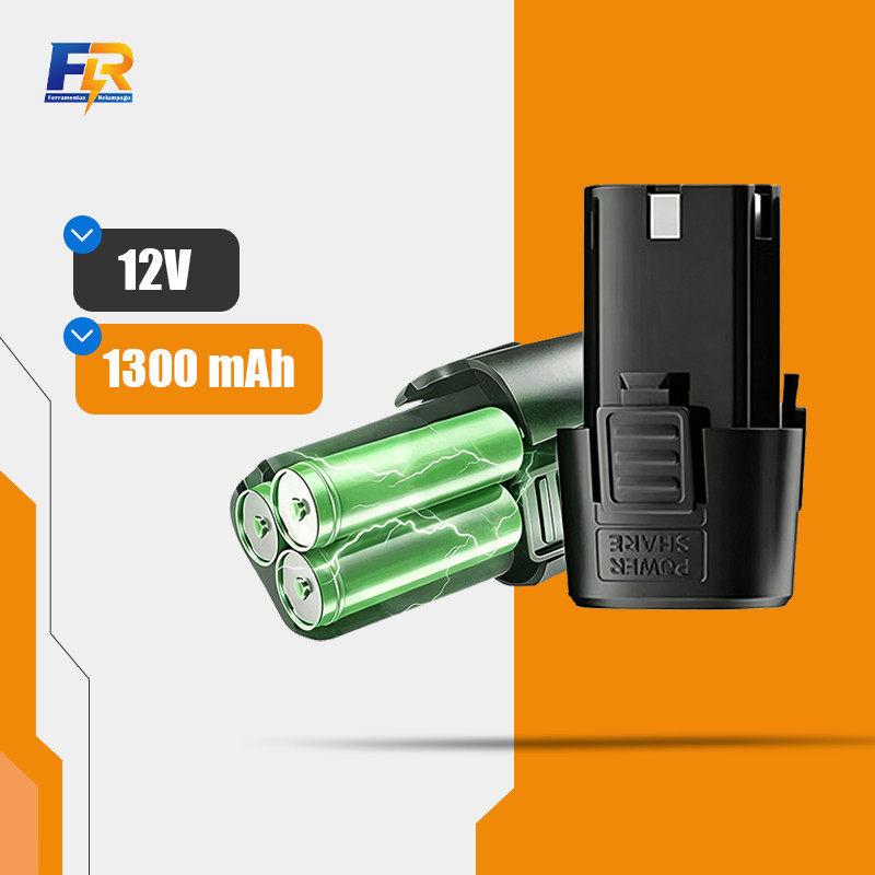 Bateria de Lítio 12V 1,5Ah Recarregável 1 ou 2 Unidades para Parafusadeira, Furadeira e Mini Esmerilhadeira