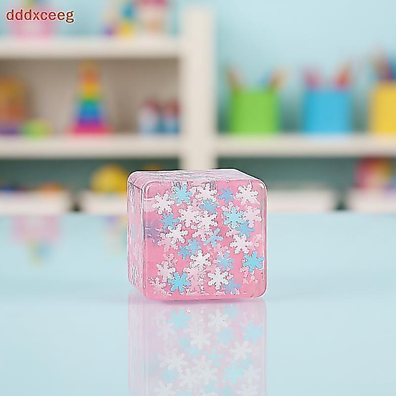 [dddxceeg] Cubos De Gelo Que Brilham No Escuro , Brinquedos Sensoriais , Brinquedo Divertido E Extensível Para Crianças