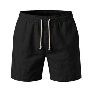 Bermuda Masculina Linho Premium Casual Social Com Cordão Bolsos Moda Masculina Confortável Verão