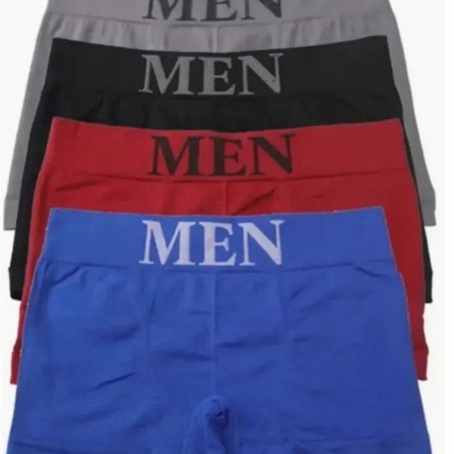 Cueca Box Masculina Sem Costura Cueca Masculina Boxer Kit de Cuecas Adulto Microfibra Premium
