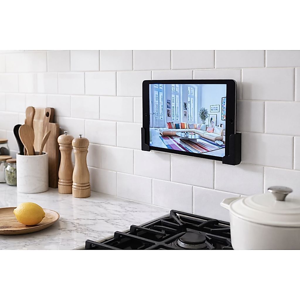 Suporte De Parede Universal Para Tablet iPad Galaxy Automação, Cozinha e Quarto