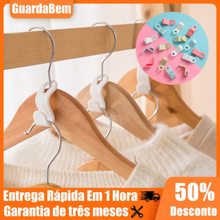 30/50 PCS Gancho Extensor De Cabide De Roupas Conector