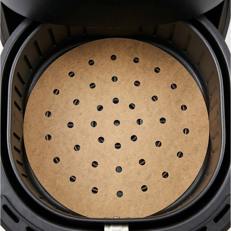 Protetor Higiênico de Papel Para Cesto Air Fryer 22cm 100 Unidades - MLX