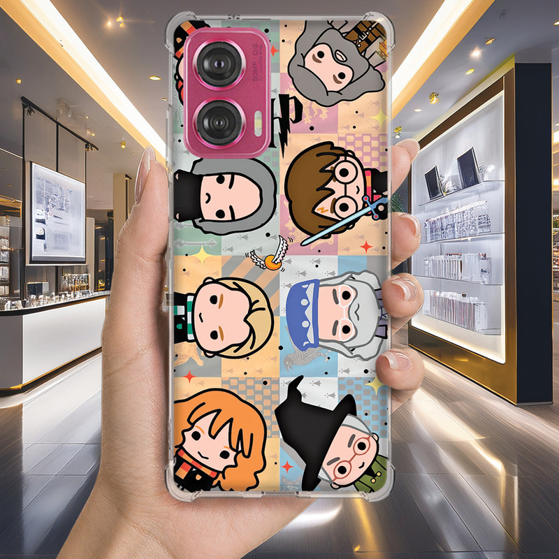 Capa Capinha MOTO EDGE 50 ULTRA PRO FUSION NEO 40 30 LITE 20 G5S Anti-impacto Personalizada geek POTTER harry (3392)