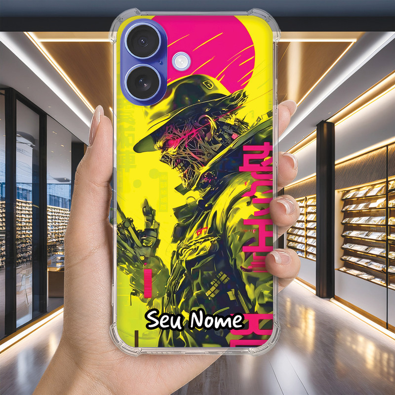 Capa Capinha IPHONE 12 PRO MAX 11 XS XR X SE 2020 8 PLUS 7 6 Anti-impacto Personalizada rock IRON MAIDEN nome (3562)