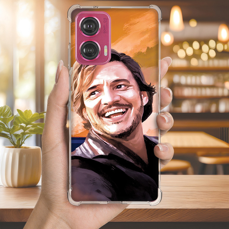 Capa Capinha MOTO G75 G73 G71 G62 G60S G60 G55 G54 G52 G50 G42 Anti-impacto Personalizada meme NICOLAS PEDRO (4203)