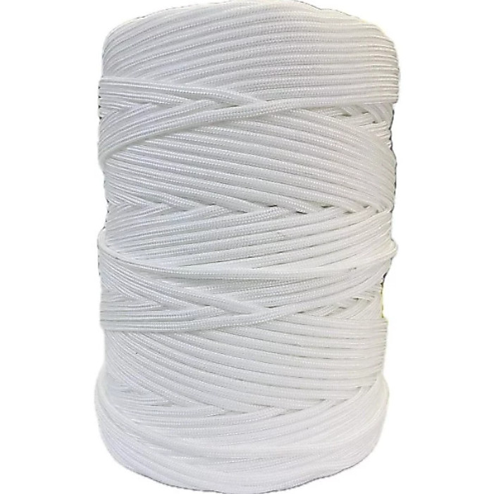 Corda Poliéster para Prumo 3mm Resistente para Construção Civil Nivelamento Vários Tamanhos