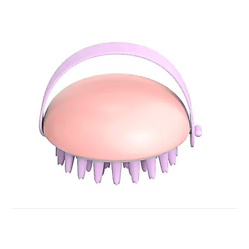 Escova Massageadora Relax para Banho PET com Alça Ajustável e Cerdas de Silicone