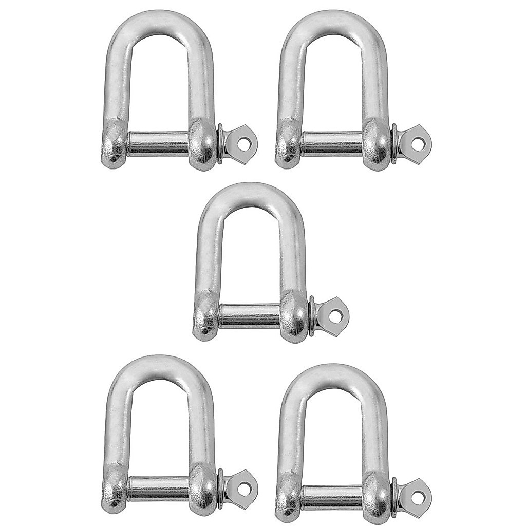 Kit Manilha Reta Para Cabo De Aço 3/8'' 2,0004 (Com 5 Unidades) - Nord