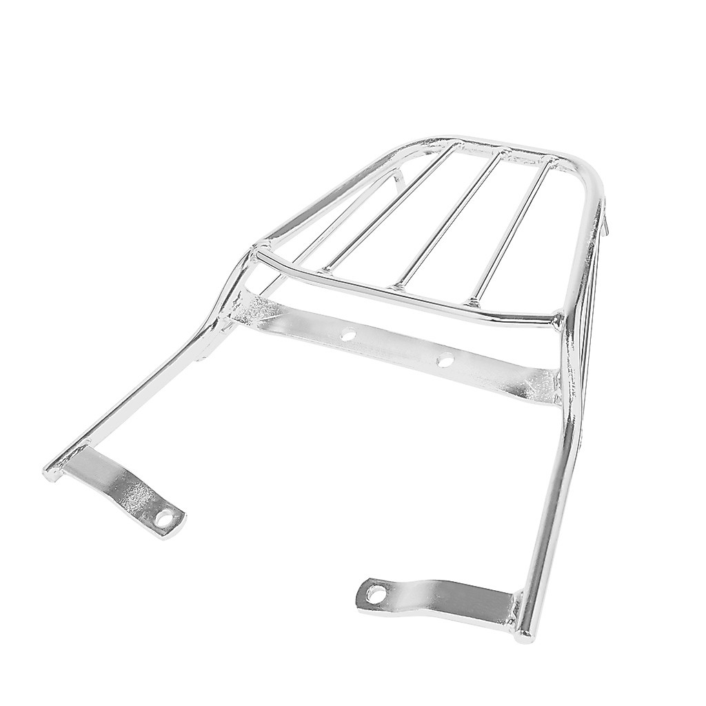 Bagageiro Sansão Churrasqueira Em Aço Maciço Pro Tork Moto Dafra Speed 150 2003 A 2010 Cromado Preto