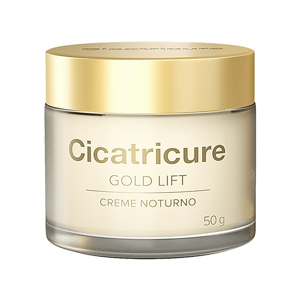Creme Facial Cicatricure Gold Lift Noite 50g - Creme Noturno Antirrugas