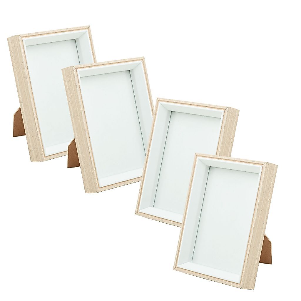 Porta Retrato De MDF Para fotos 15cX10cm | Unitário, 2, 3 ou 4 Unidades | Lyor