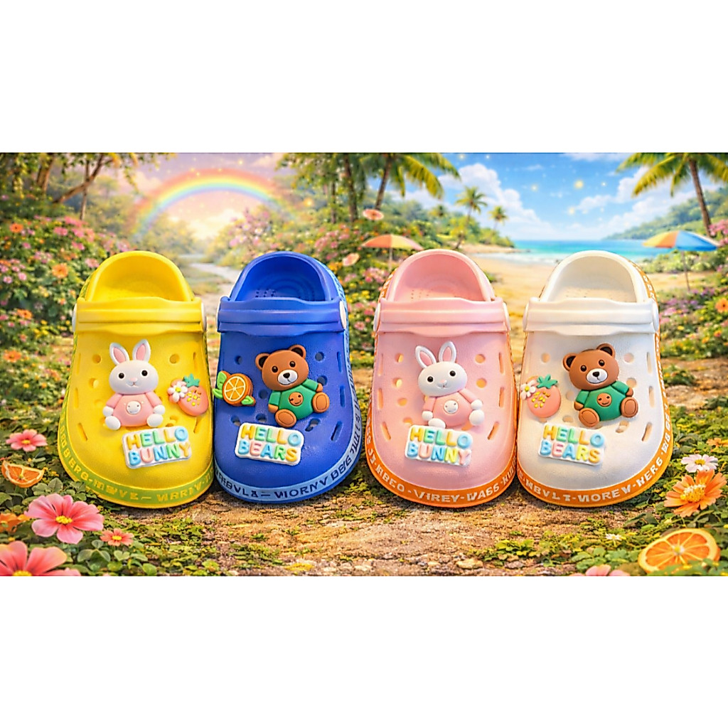 Chinelos Fofinhos De Bebê Cartoon Summer Girl Boy Sandálias De Sola Macia - B1