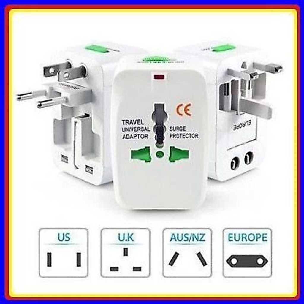 Adaptor International All-in-one Adaptador Universal Tomadas
