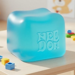 Schylling NeeDoh Nice Cube – Fidget Toy bonito, textura macia e durável