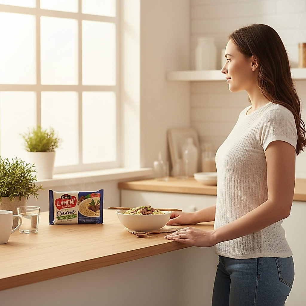 Lámen De Arroz Sem Glúten Karui Miojo Carne Kit C/10un — imagem 2 de 2