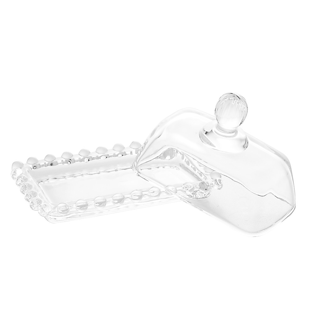 Manteigueira Cristal Pearl 11x7x7cm Wolff · foto 2