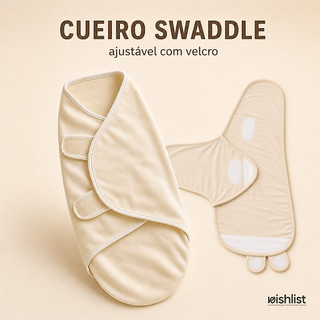 Cueiro Bebe Ajustável Cueiro Charutinho Bebê Algodao com Velcro