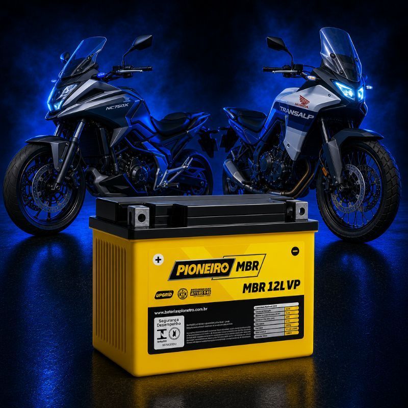 Bateria Pioneiro Moto Mbr 12lvp 10ah Bandit Gsr Gsx Downtown 300i