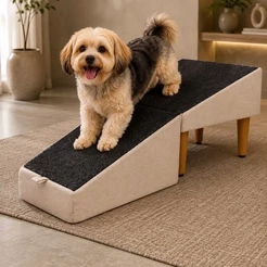 Rampa Pet + Puff para Cães e Gatos: conforto, praticidade e versatilidade em um só produto